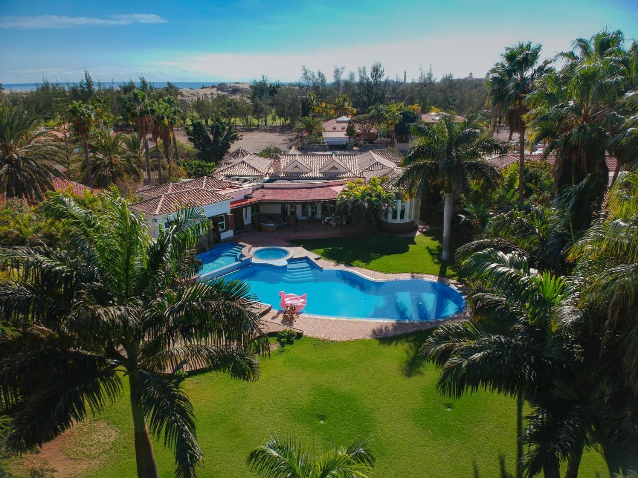 Maspalomas Golfside Luxury Villa San Bartolomé Exteriör bild