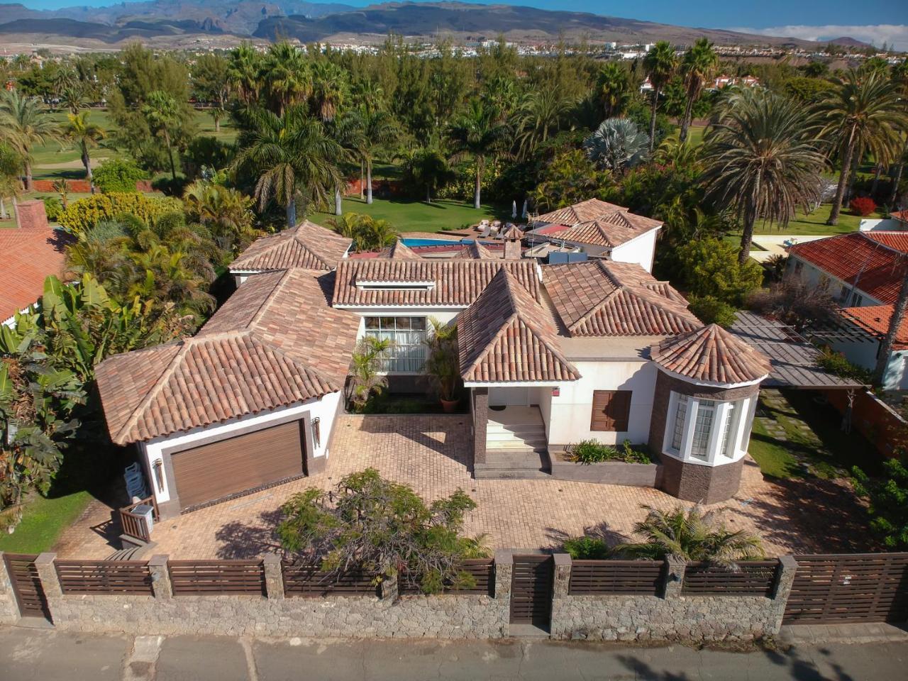 Maspalomas Golfside Luxury Villa San Bartolomé Exteriör bild